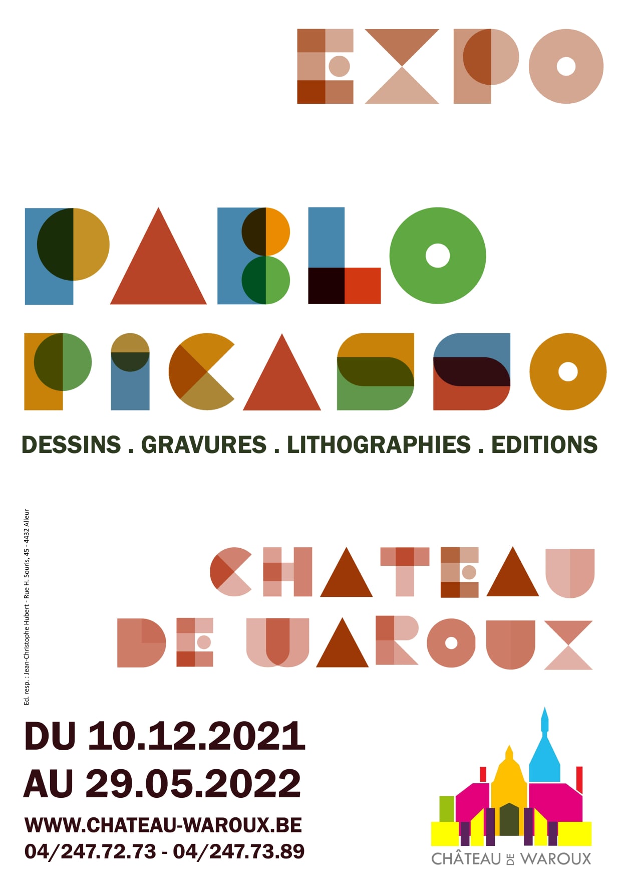 Exposition Pablo Picasso au Château de Waroux