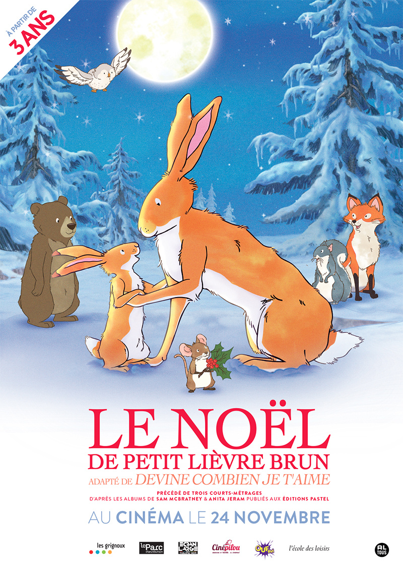 Le Noël de Petit Lièvre brun aux Cinémas Caméo - Churchill & Sauvenière