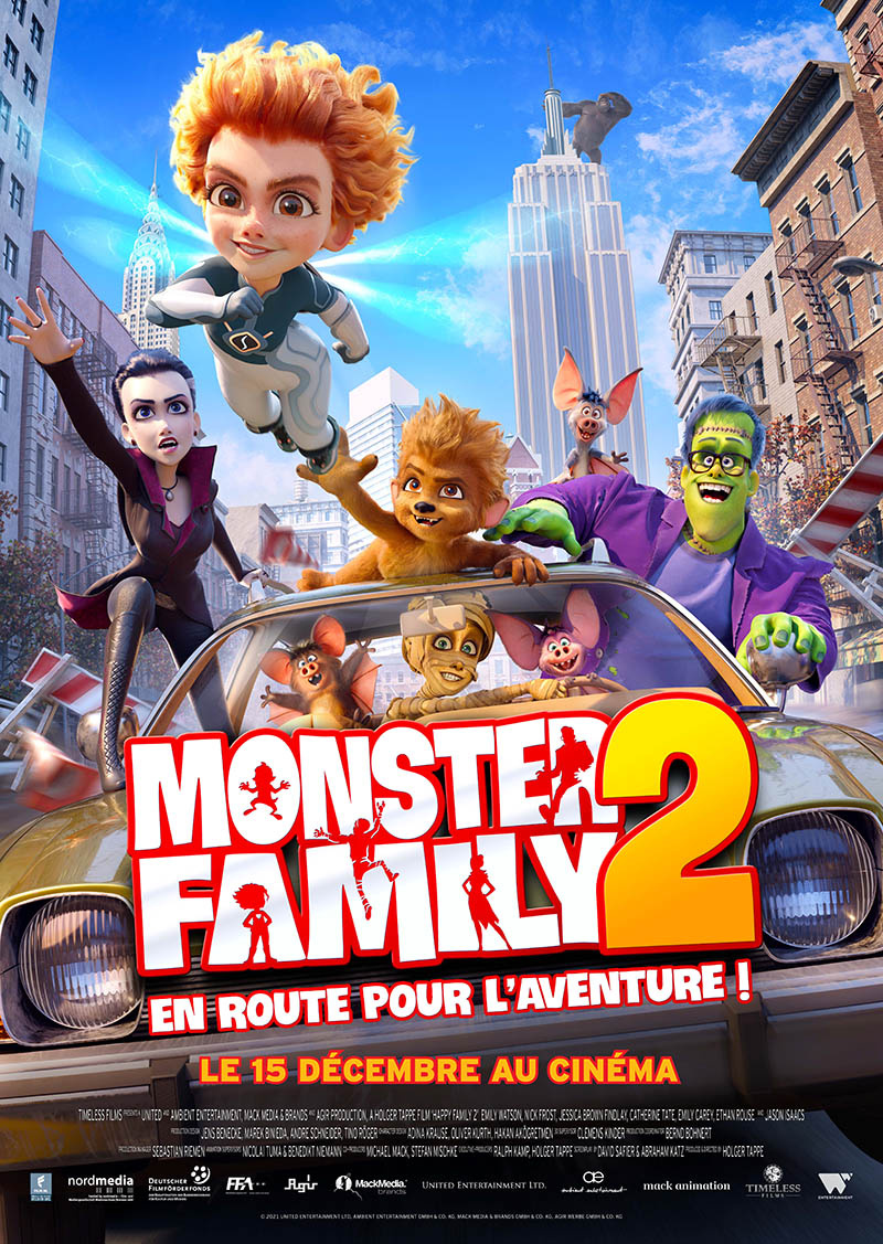 Monster Family 2 : en route pour l'aventure au Cinéma Sauvenière