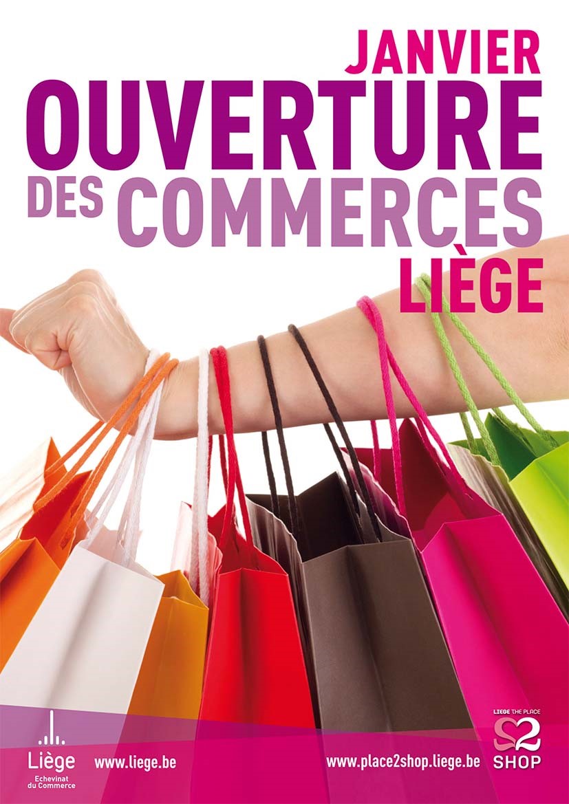 Ouverture Dominicale des Soldes d'Hiver 2022 l Ville de Liège