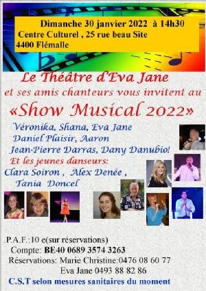 Show musicla 2022 au Centre culturel de Flémalle
