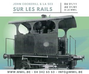 En voituuuurrre ! John Cockerill et la 503 sur les rails à la Maison de la Métallurgie et de l'Industrie