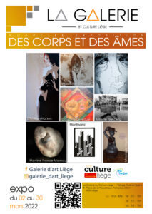 Exposition "Des corps & des âmes" à la Galerie by culture Liège