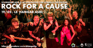 Rock For A Cause au Hangar ASBL à Liège