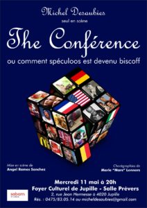 Michel Desaubies - "The Conférence, ou comment spéculoos est devenu biskoff" au Foyer culturel de Jupille-Wandre