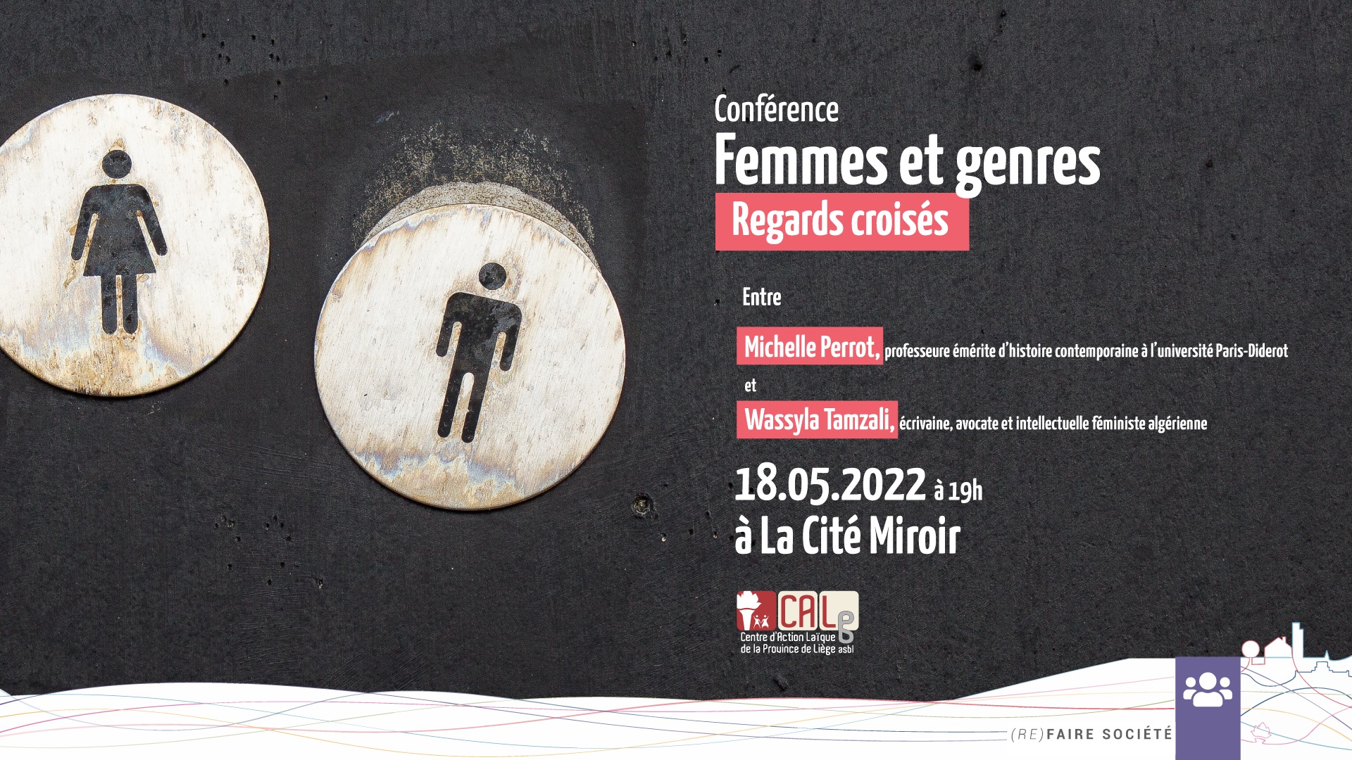 emmes et genres - Regards croisés entre Michelle Perrot et Wassyla Tamzali à la Cité Miroir
