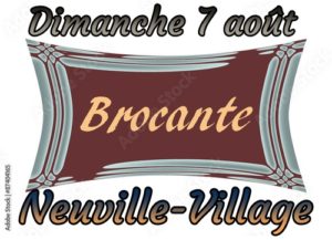 Brocante de la fête - Neuville-Village