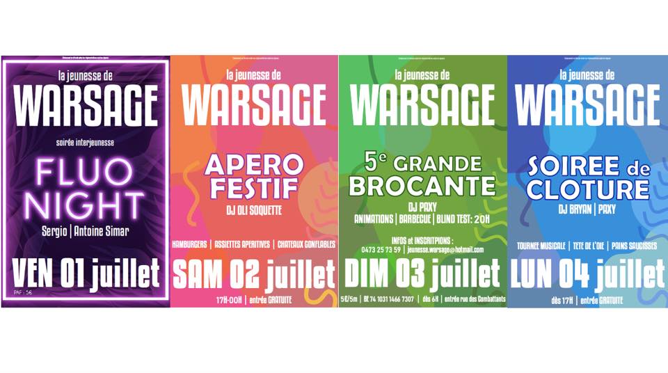 Warsage - Fête de juillet 2022