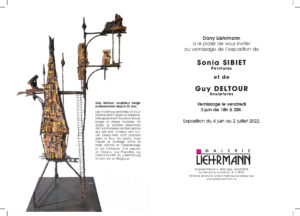 Exposition Sonia SIBIET et Guy DELTOUR à la Galerie Liehrmann