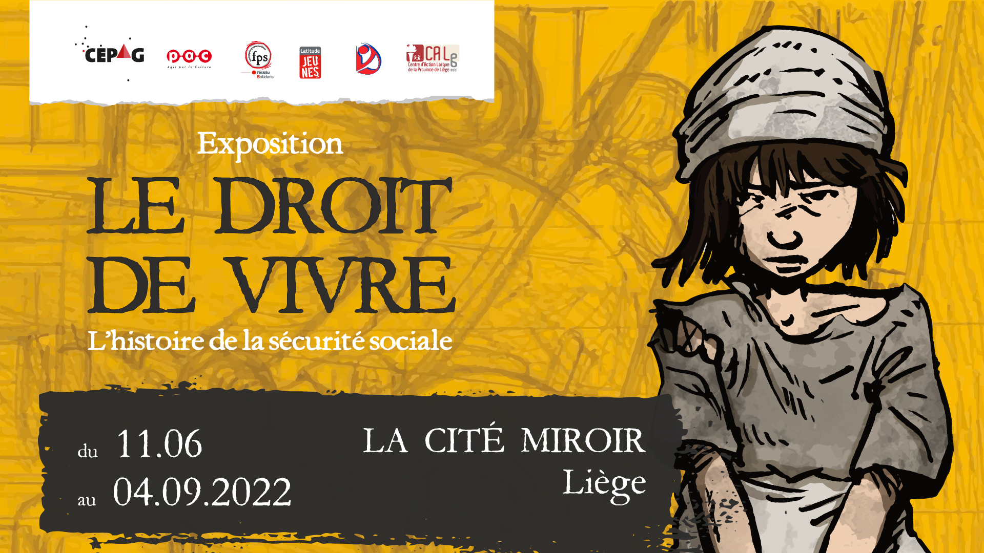 Exposition Le Droit de savoir à la Cité Miroir