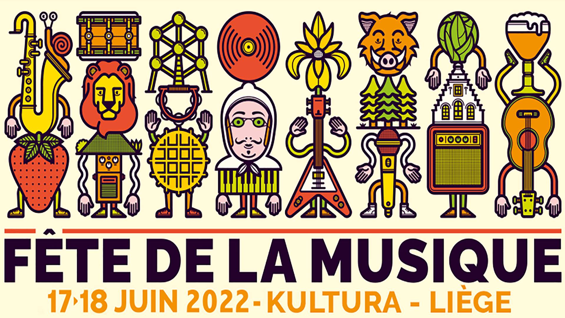 Fête de la Musique 2022 chez KulturA à Liège