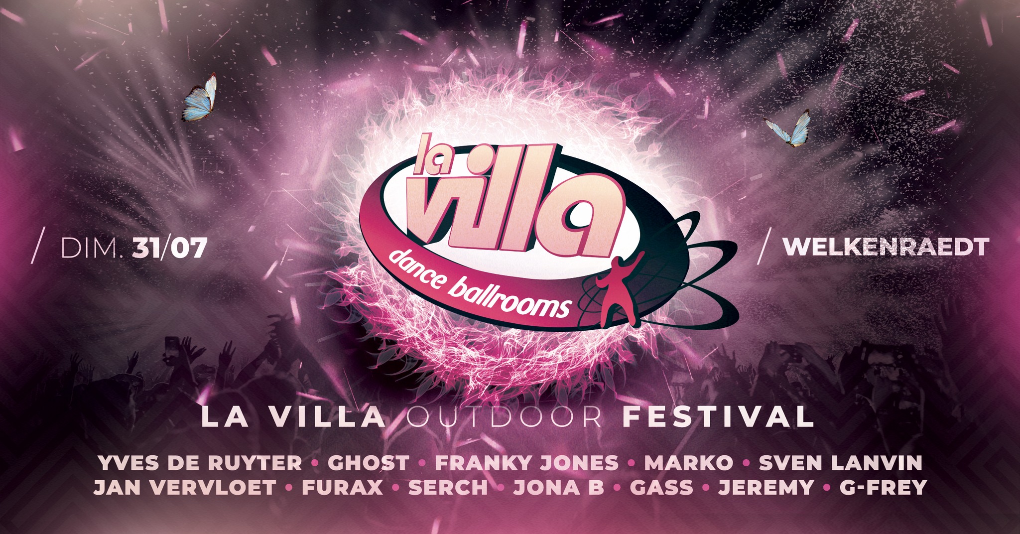 LA VILLA OUTDOOR FESTIVAL au Royal Sportif Club Welkenraedt