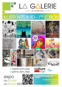 « Illustr’Arts & BD – 1ère Edition » à la Galerie Opéra By Culture Liège