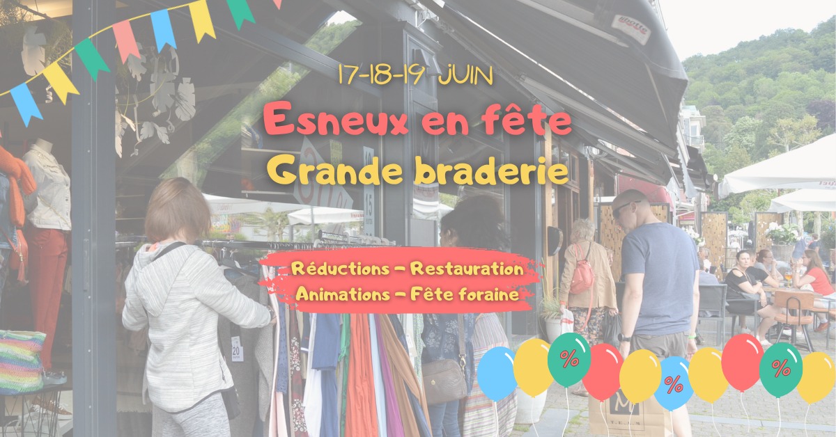 Esneux en fête - Braderie