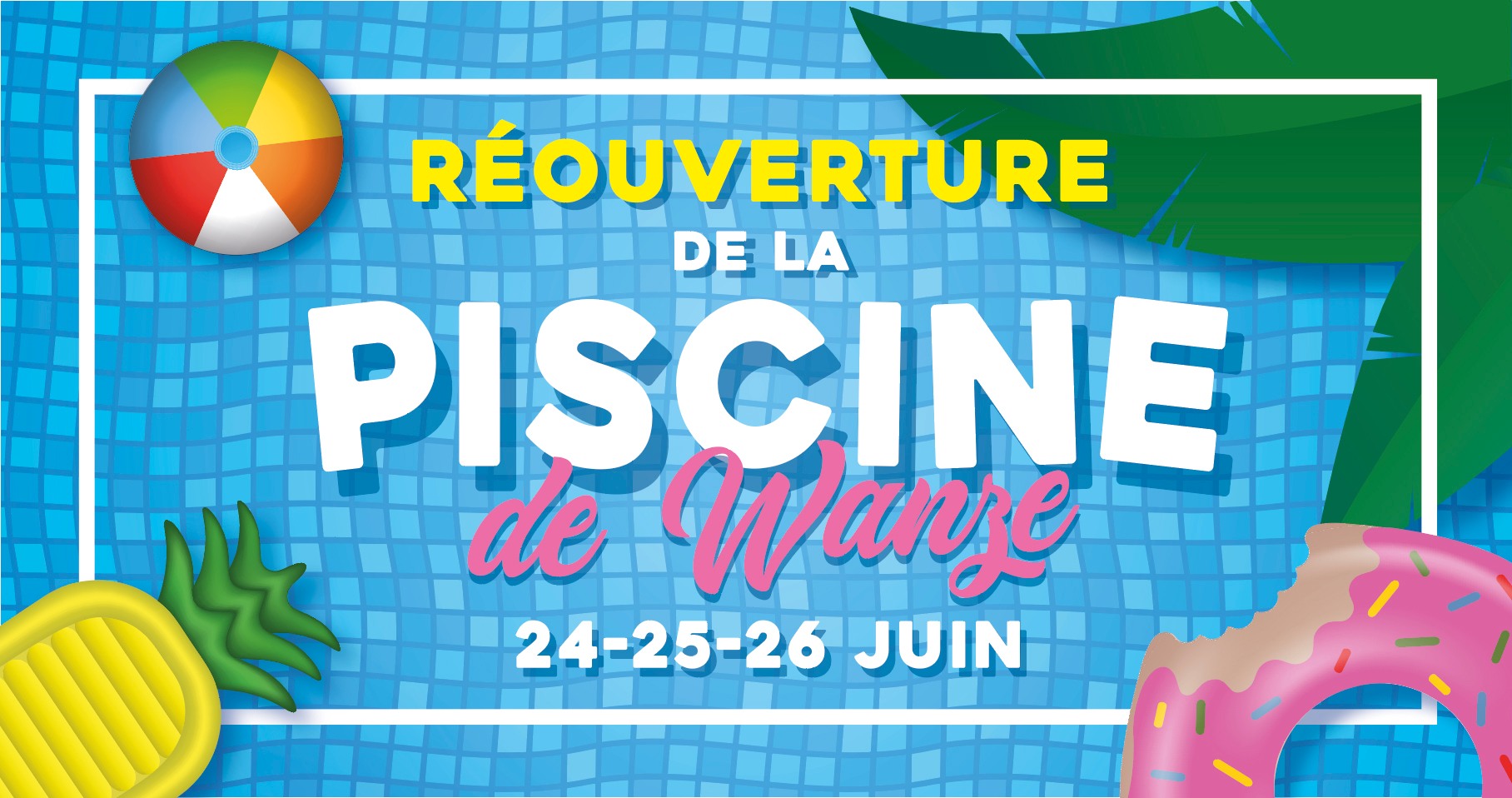 Réouverture de la piscine communale de Wanze