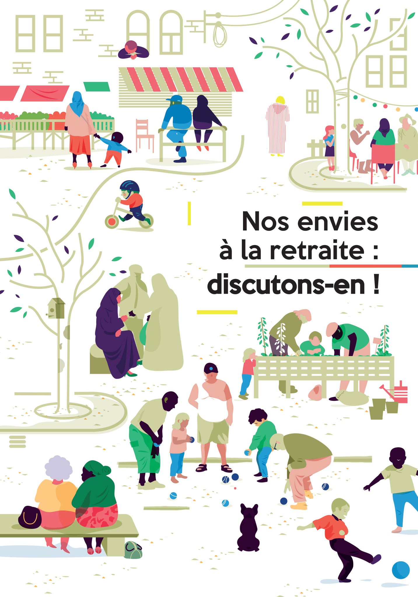 Salon d’écoute et de débat "Nos envies à la retraite : discutons-en !" à l'Espace Georges Trufaut