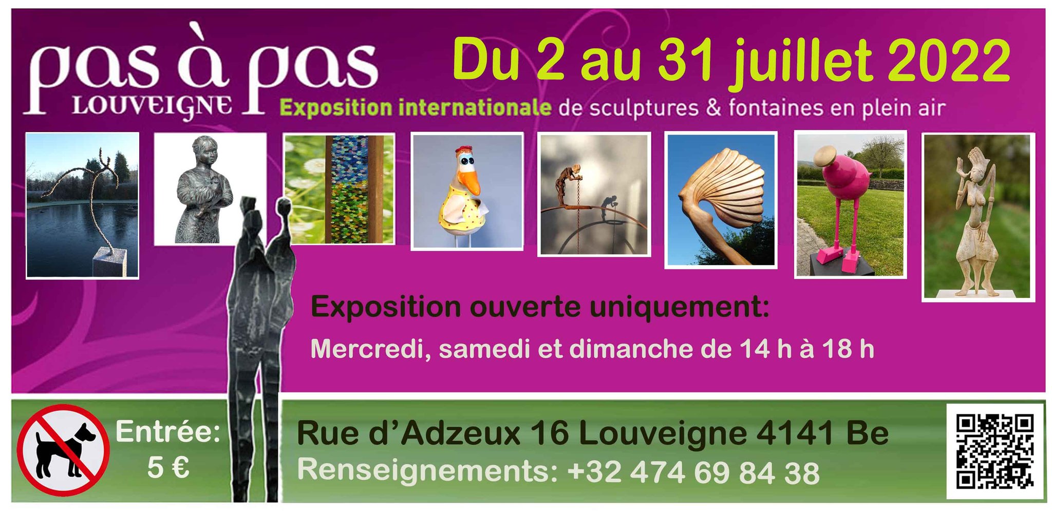 Exposition Pas à Pas 2022 à Louveigne (Sprimont)