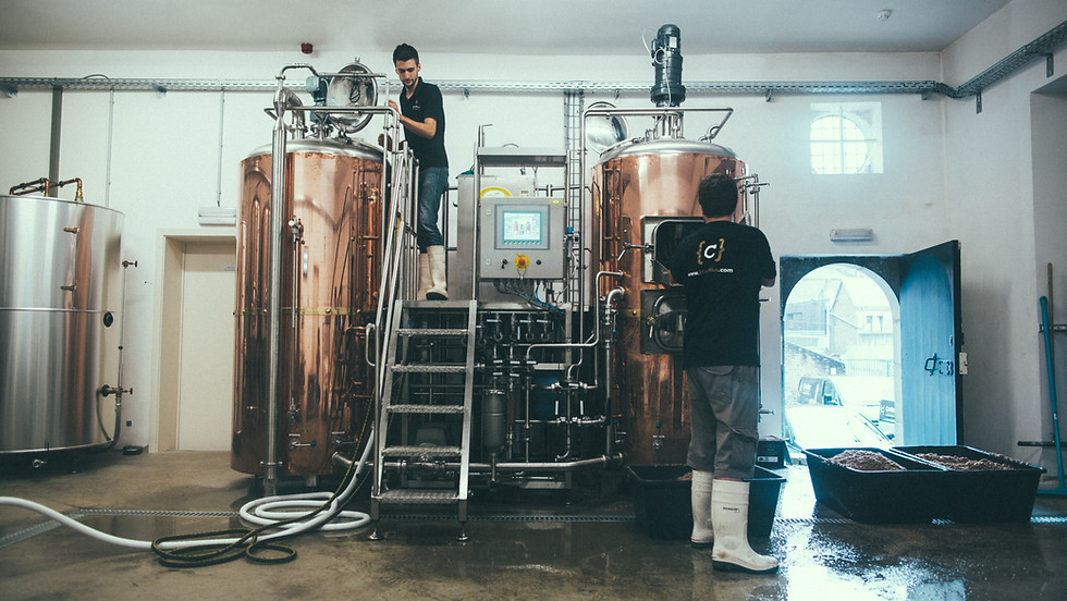 Visite de la brasserie chez Fabrique C