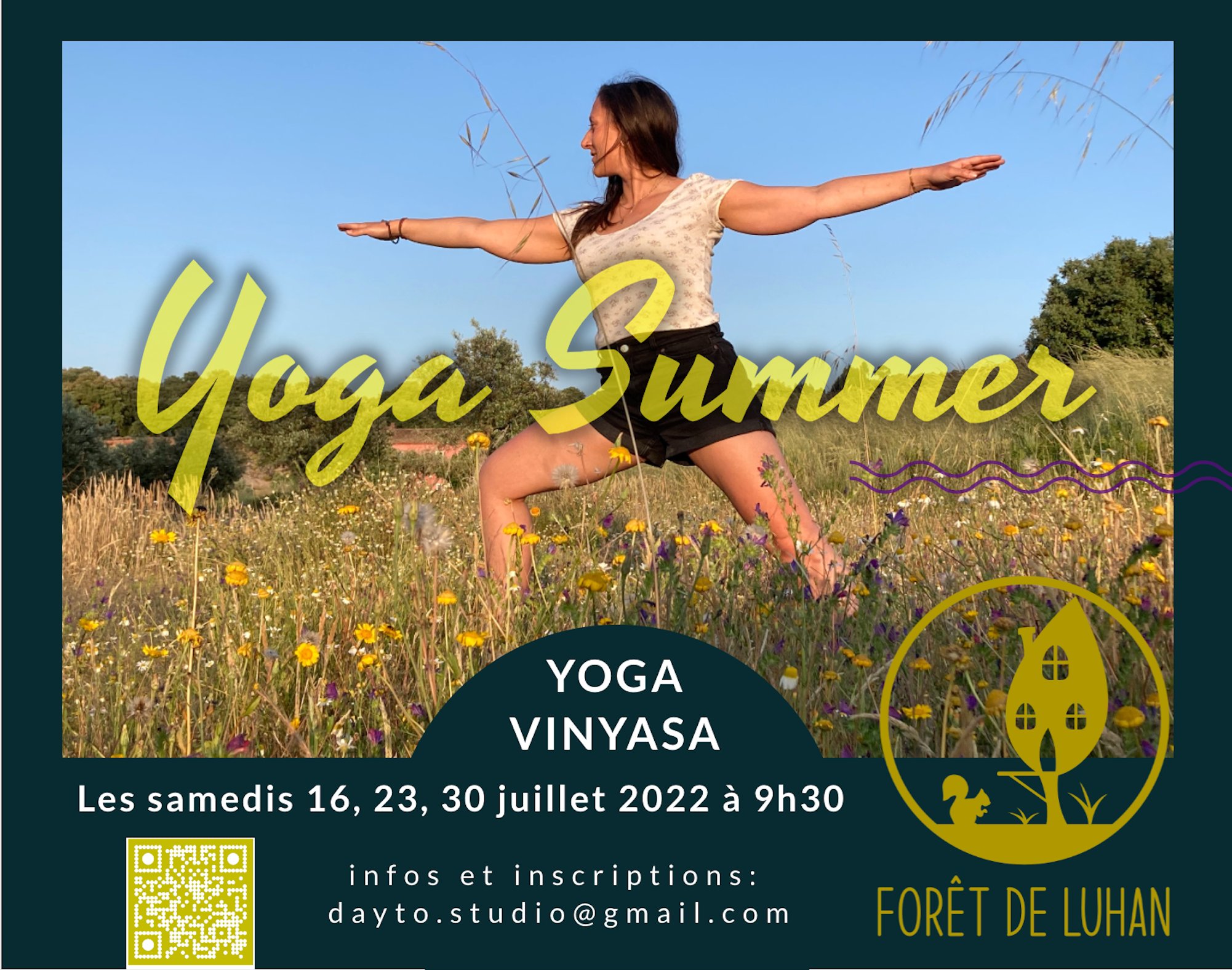 CycleYoga à la Forêt de Luhan - Communauté à cultiver à Aywaille (Harzé)