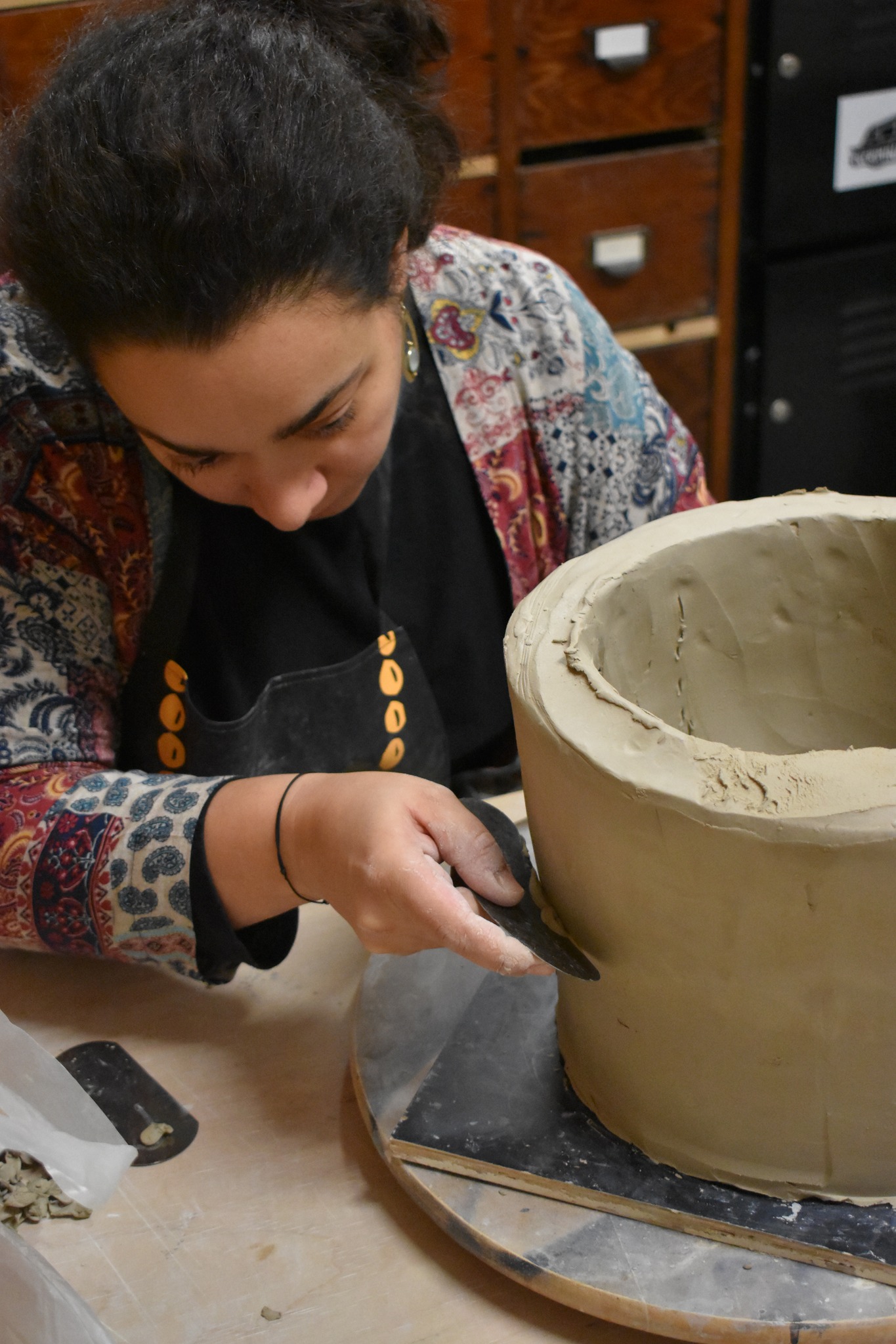 Ateliers céramique : accompagnement de projets organisé par l'Atelier de céramique YAWA CCC