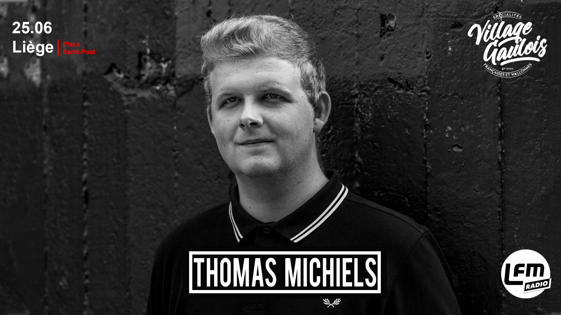 Dj Thomas Michiels au Village Gaulois