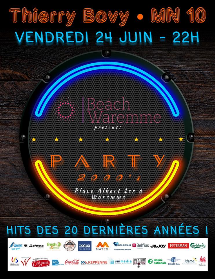 La Beach Party (Années 2000's) au Beach Waremme