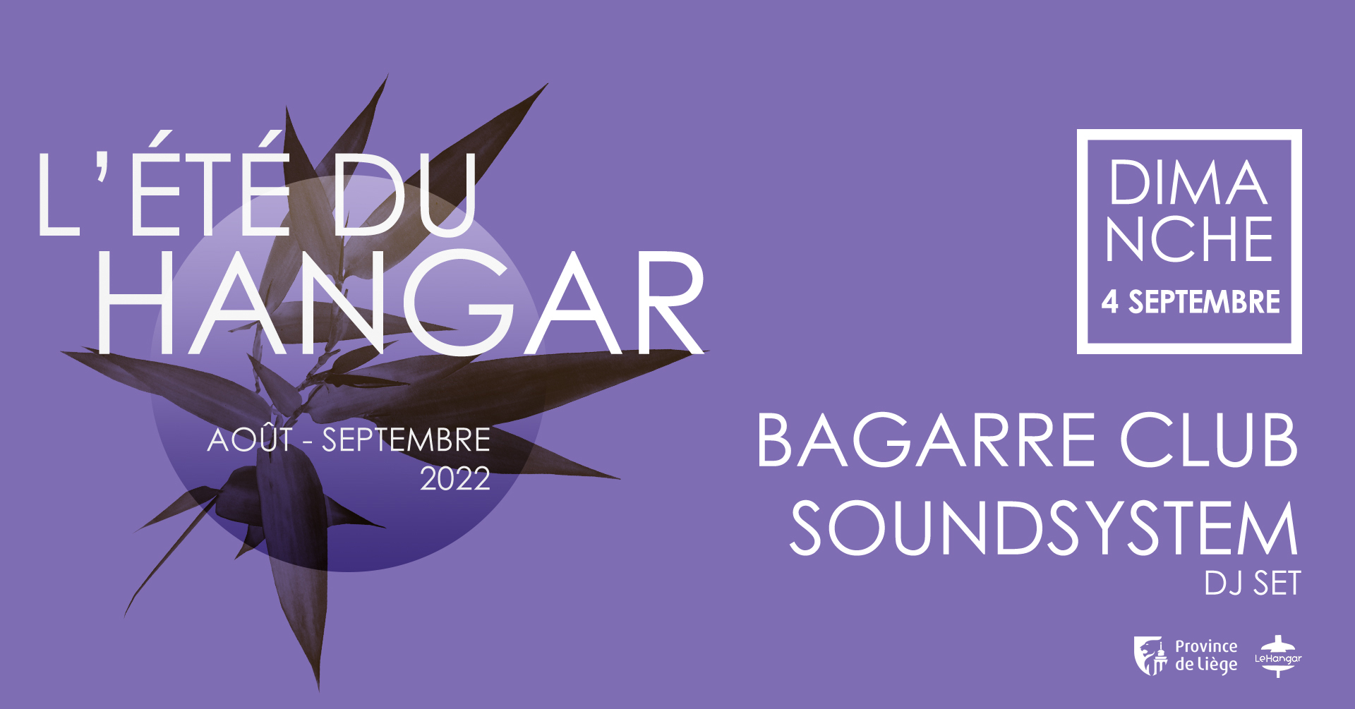 L'été du Hangar – BAGARRE CLUB SOUNDSYSTEM (DJ SET) au Hangar