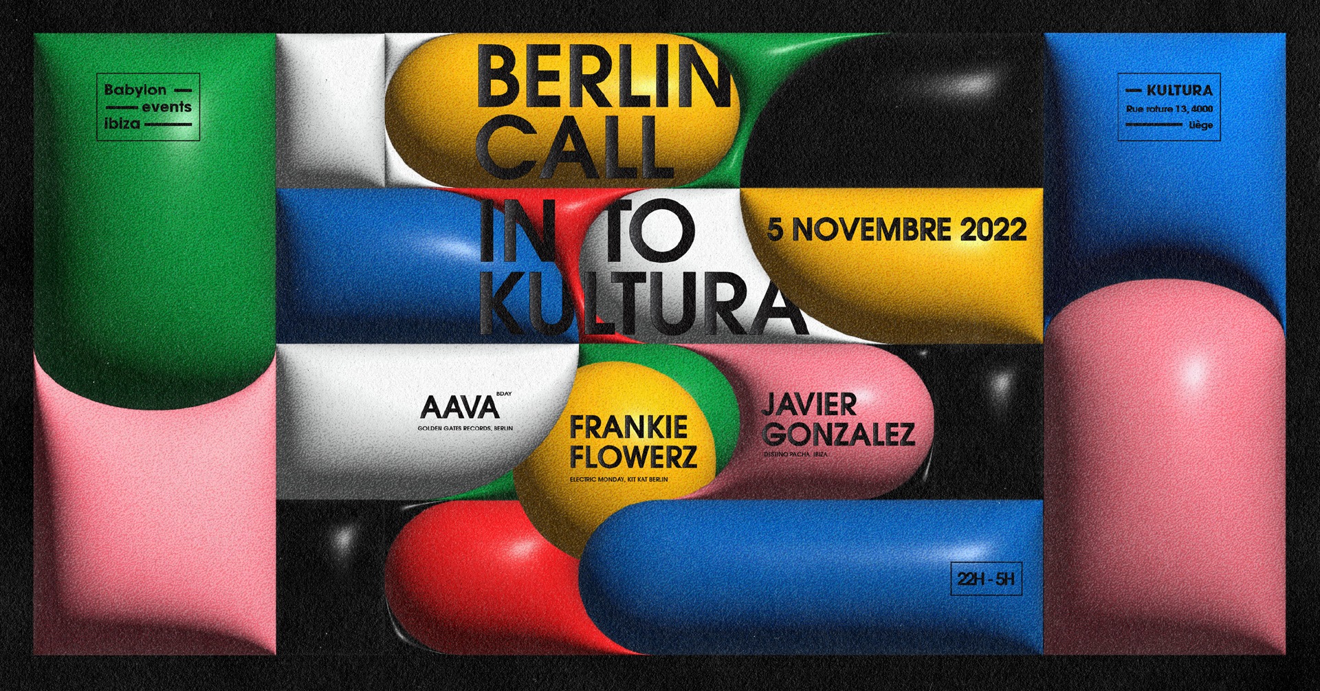 Berlin call in to KulturA (Liège)