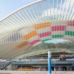 Inauguration de l'Oeuvre de Daniel Buren à la Gare de Liège-Guillemins