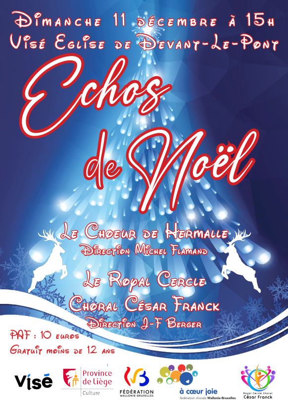 Concert de Noël à l'Église Devant-le-Pont à VISÉ