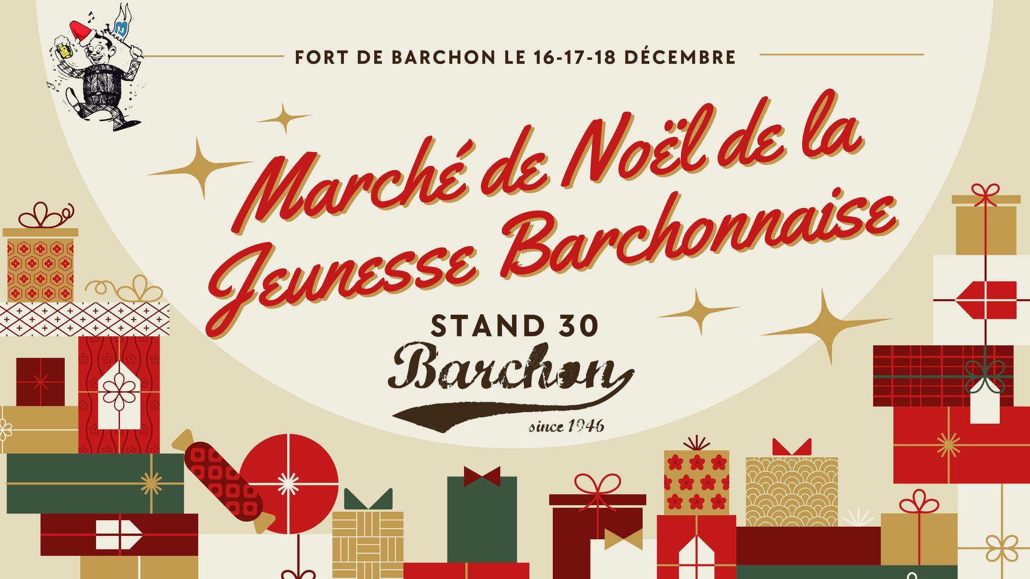 Marché de Noël de la Jeunesse Barchonnaise au Fort de BARCHON