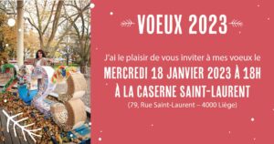 Vœux 2023 de Christie à la Caserne Saint-Laurent de LIEGE