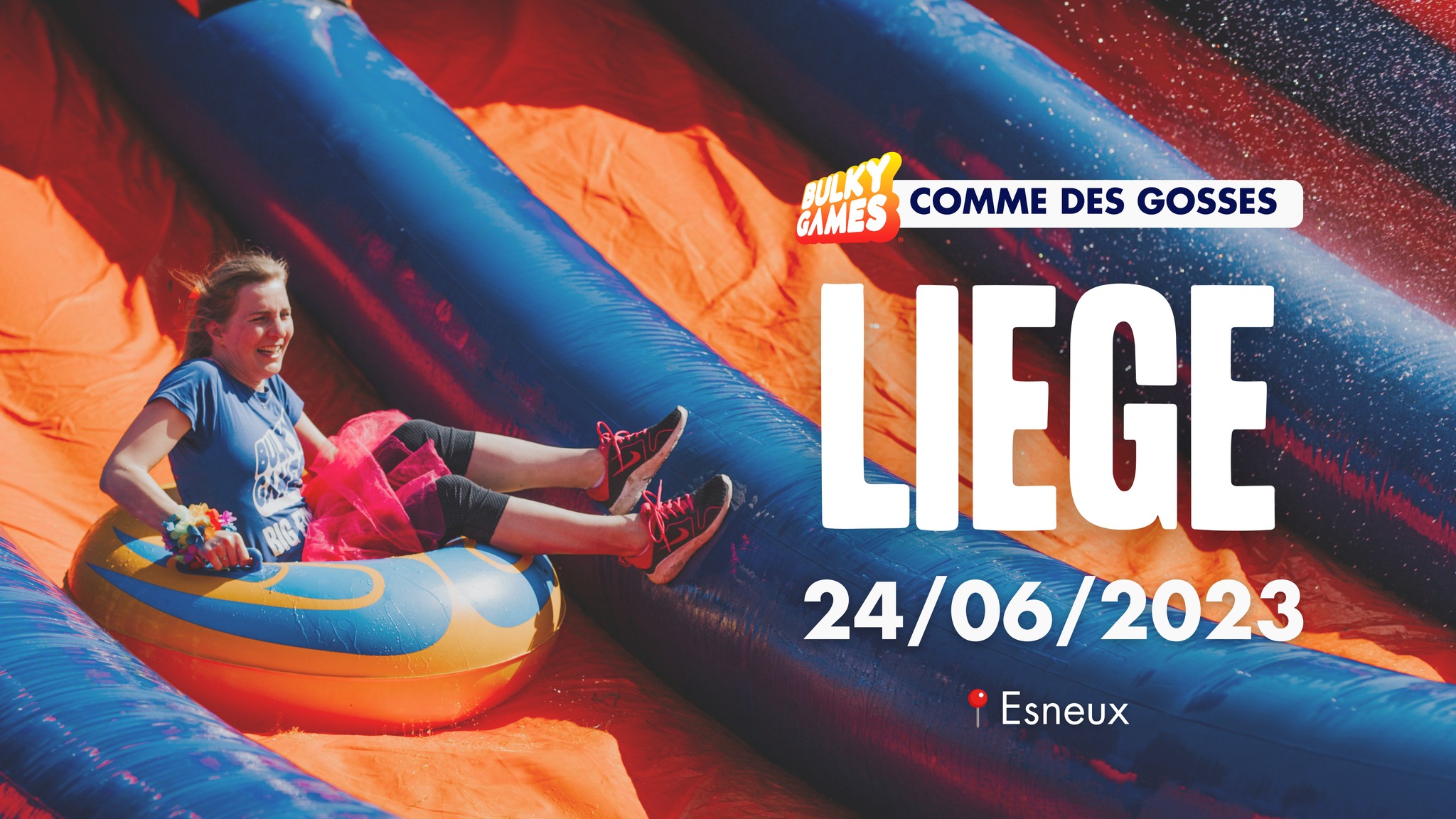 BULKY GAMES Liège | Course à obstacles gonflables | 5KM à ESNEUX