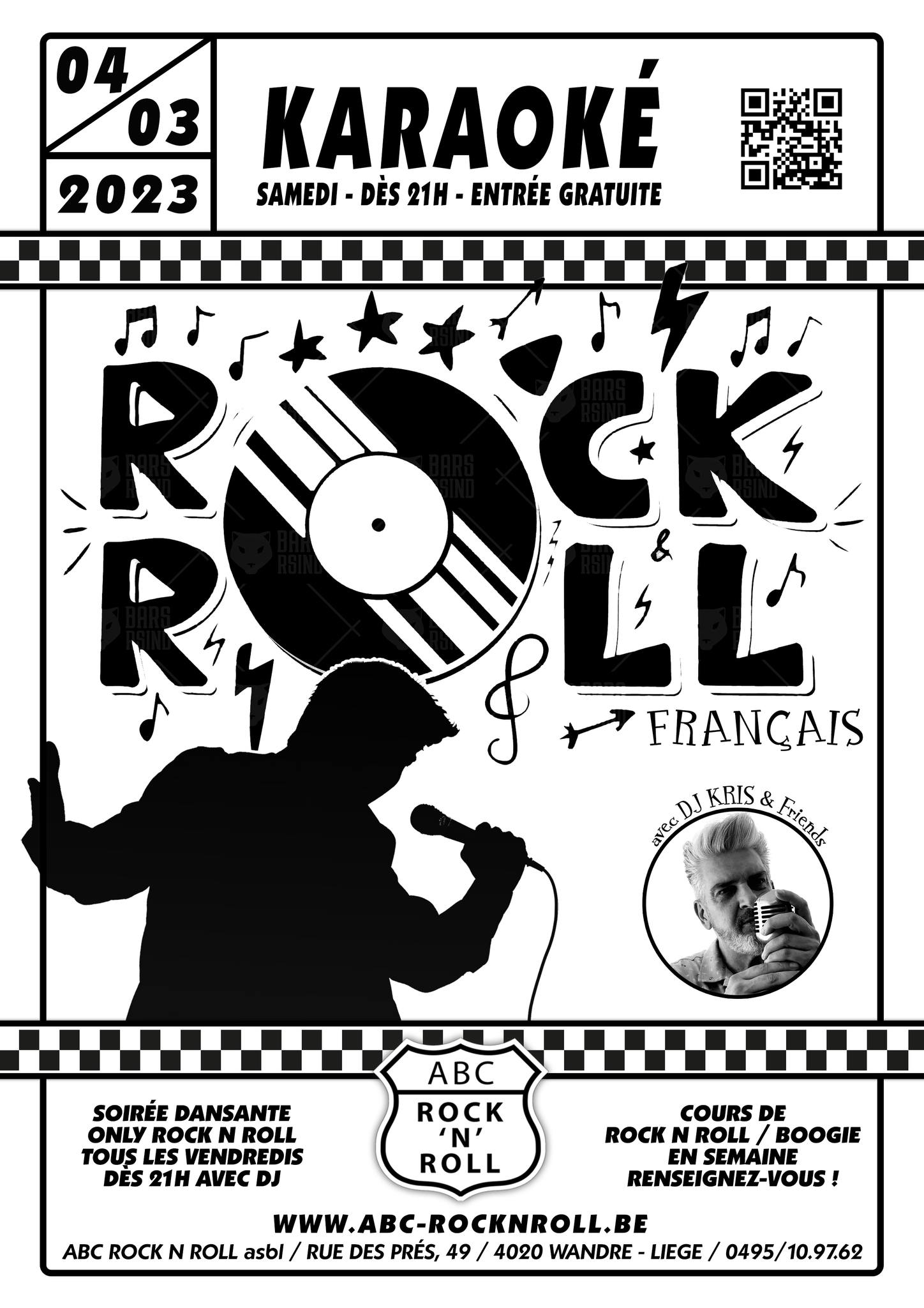 Karaoké Rock n Roll @ ABC à WANDRE