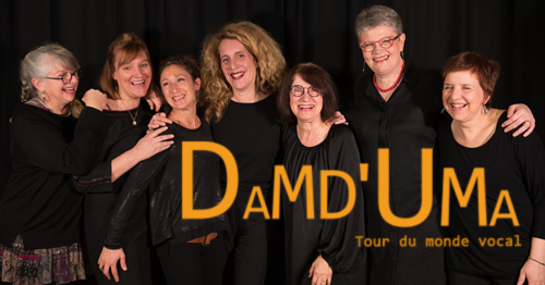 DAMD'UMA concert vocal à La Galerie du Livre & de l'étrange Théâtre à CHAUDFONTAINE