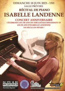 Récital de Piano d'Isabelle Landenne au CC de JUPILLE