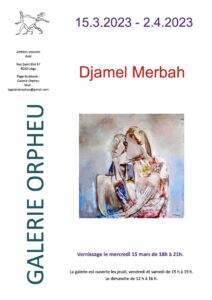 La galerie Orpheu expose Djamel Merbah