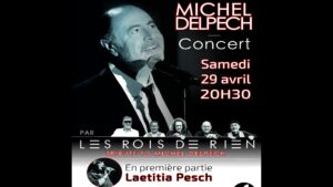 Concert "Les Rois de Rien" (Tribute Michel Delpech) au Centre culturel de Saint-Georges-sur-Meuse