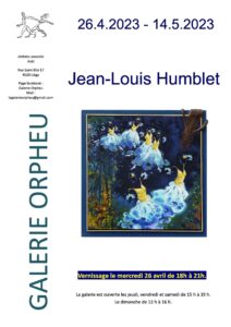 La Galerie Orpheu expose Jean-Louis Humblet