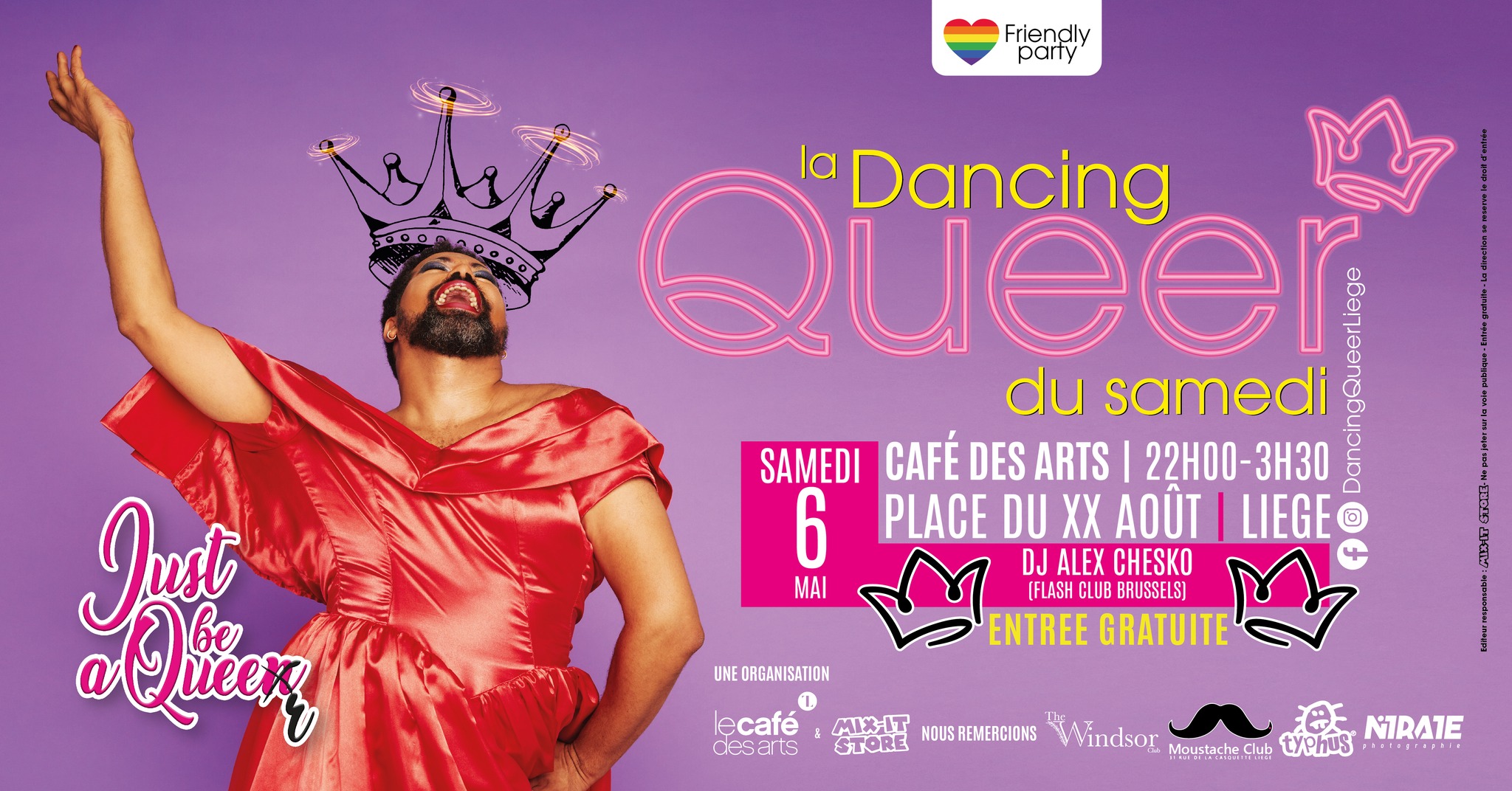 Dancing Queer | Just be a Queer au Dancing Queer à LIEGE