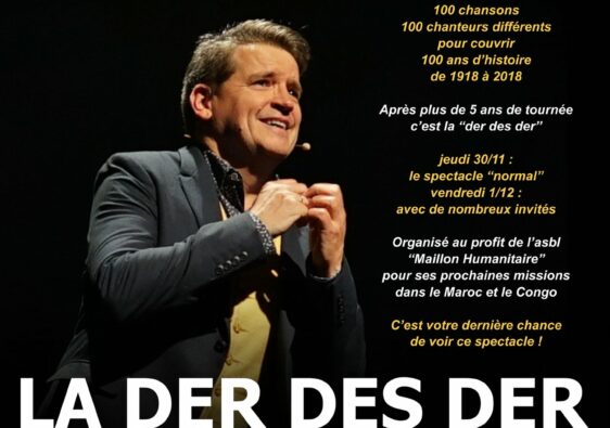 "100 ans de Chanson Française" la DER DES DER… (Affiche)