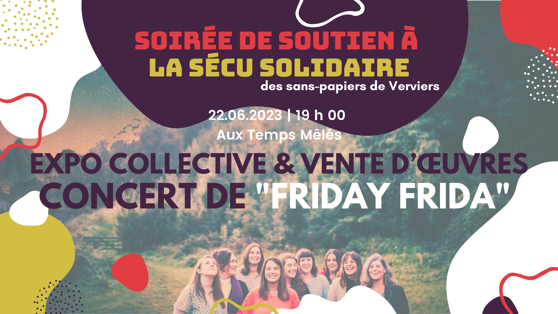 Soirée de soutien à la Sécu Solidaire des Sans-Papiers de Verviers aux Temps Mêlés à VERVIERS