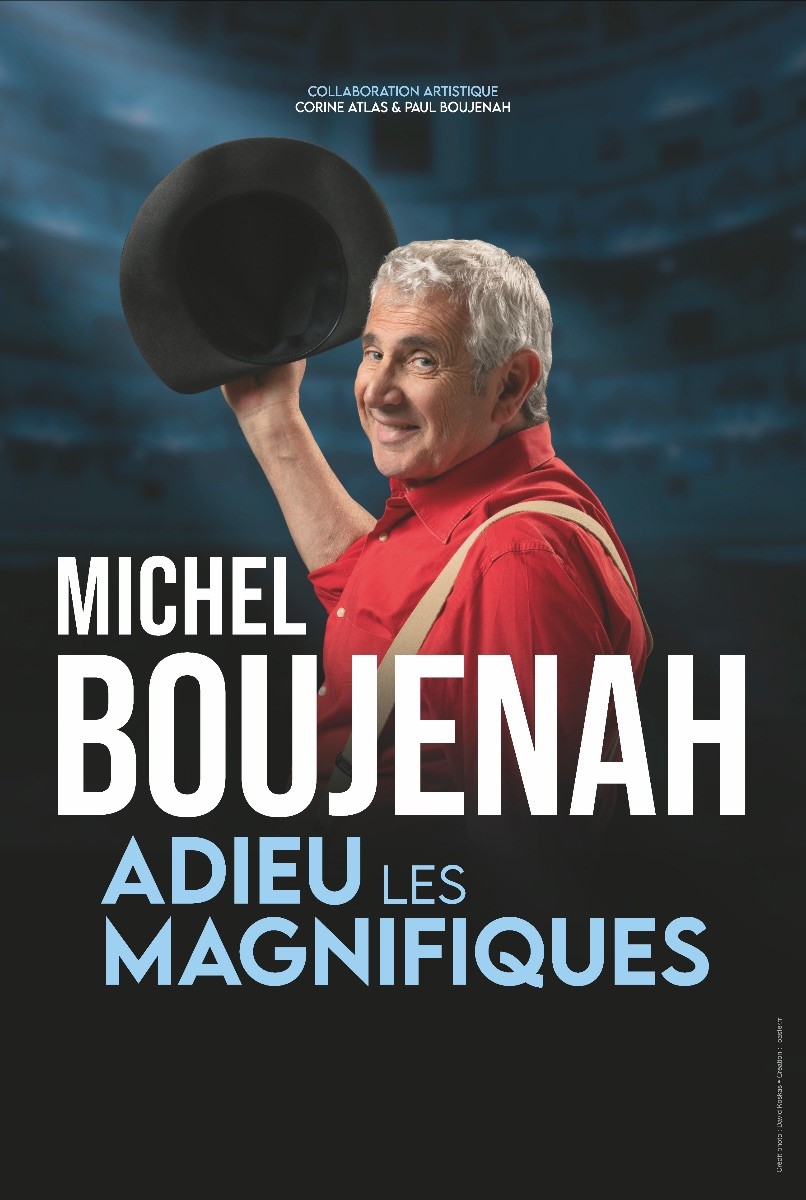 Michel Boujenah - "Adieu les Magnifiques" au Trocadéro de LIEGE dans le cadre du VooRire 2023
