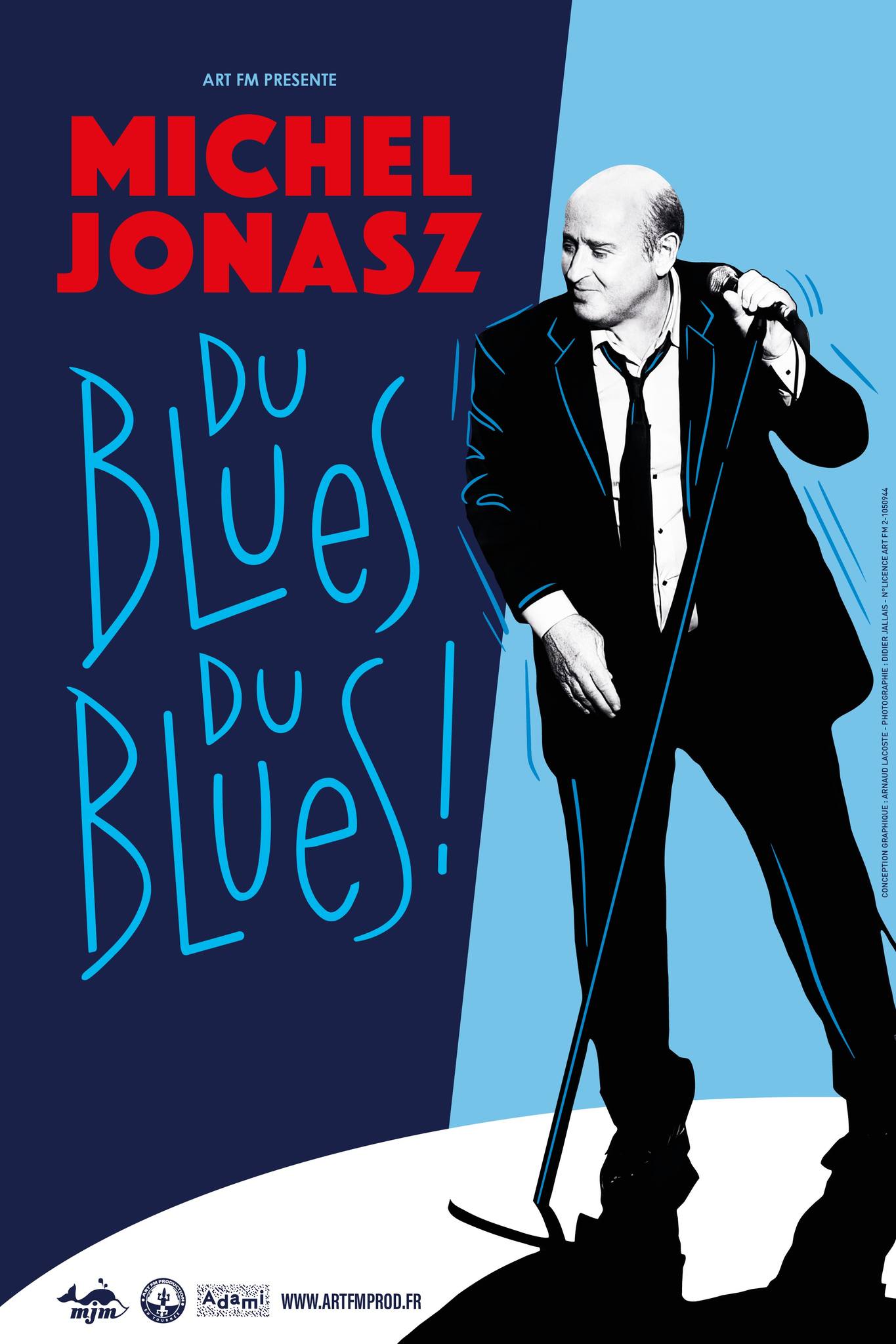 MICHEL JONASZ " DU BLUES DU BLUES ! " au Forum de LIEGE