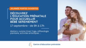 Journée portes ouvertes - Découverte de l'éducation prénatale Information EPI à FLÉMALLE-HAUTE
