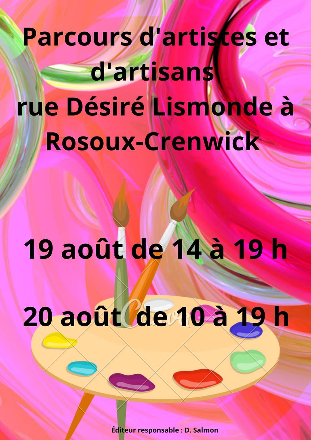 parcours d'artistes et d'artisans à Rosoux