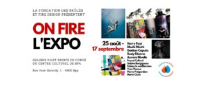 Exposition - "On Fire L'Expo" à la Galerie d'Art Prince de Condé du Centre culturel de Spa