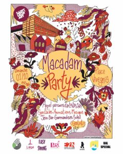 Macadam Party 2023 - appel parcours Saint-Leon'Art 2024