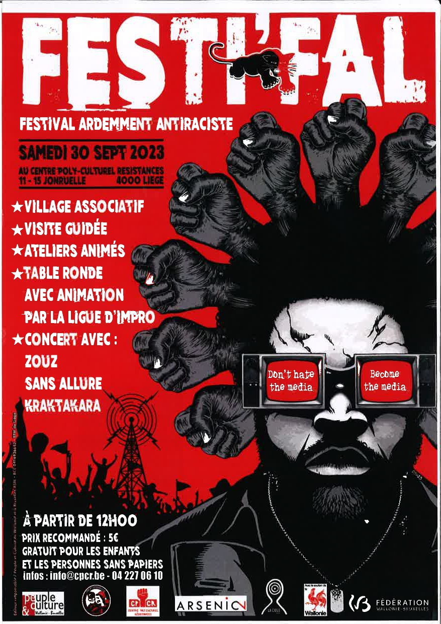 Festival ardemment antiraciste à LIEGE