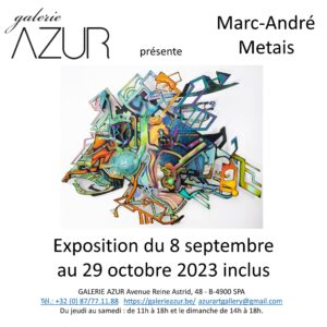 Vernissage de l'exposition à la Galerie AZUR à SPA